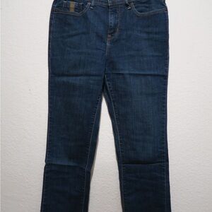 Levi's 512 Dark Blue Straight Leg Women's Jeans